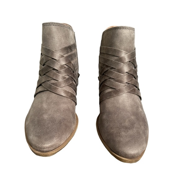 Life Stride Shoes - Lifestride Brown Ankle Boot Womens Size 7.5